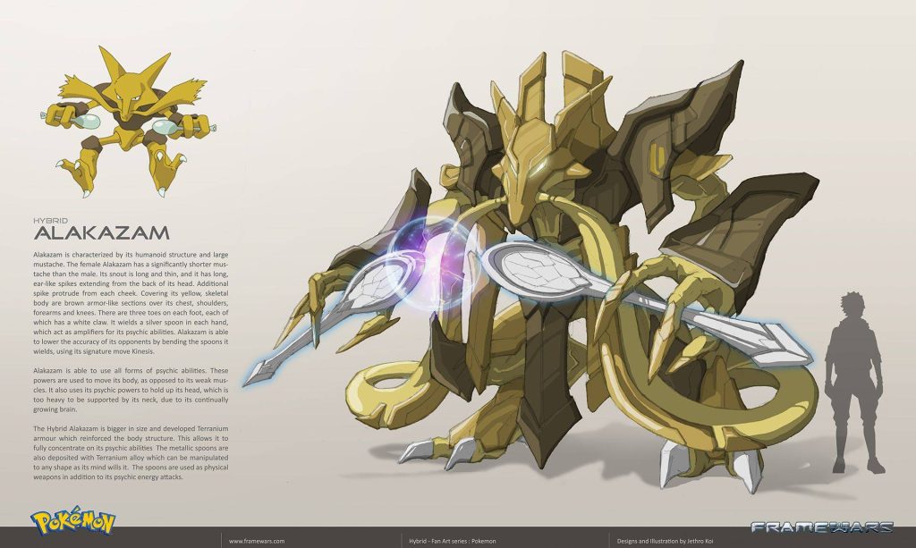 Alakazam - Version Frame Wars