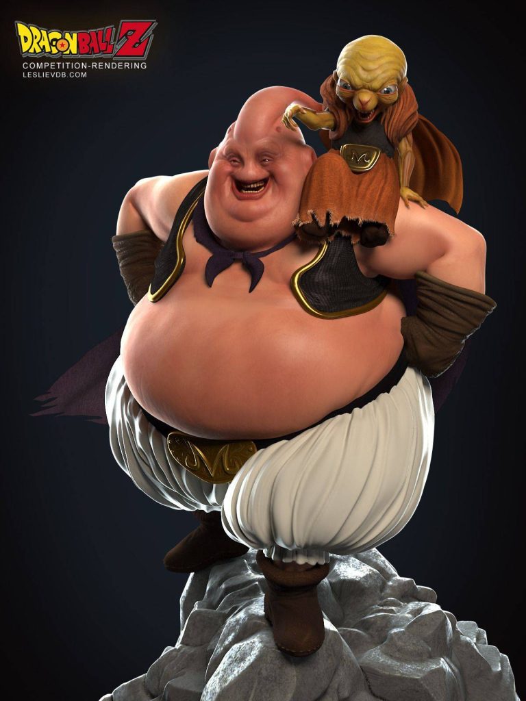 Majin Boo e Babidi Realista - Untoons
