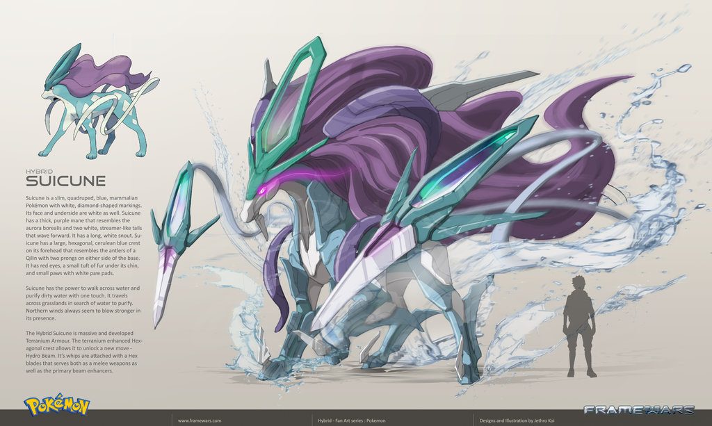 Suicune - Version Frame Wars
