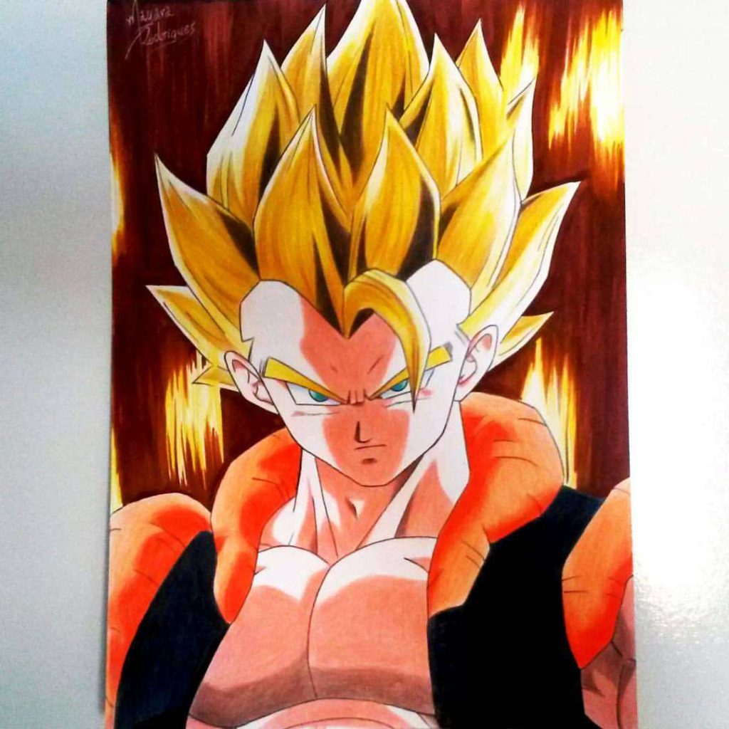 Gogeta - Arte: Mayara Rodrigues