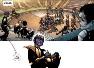 Thanos Rejeitado na escola