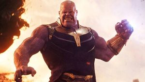 thanos destruindo