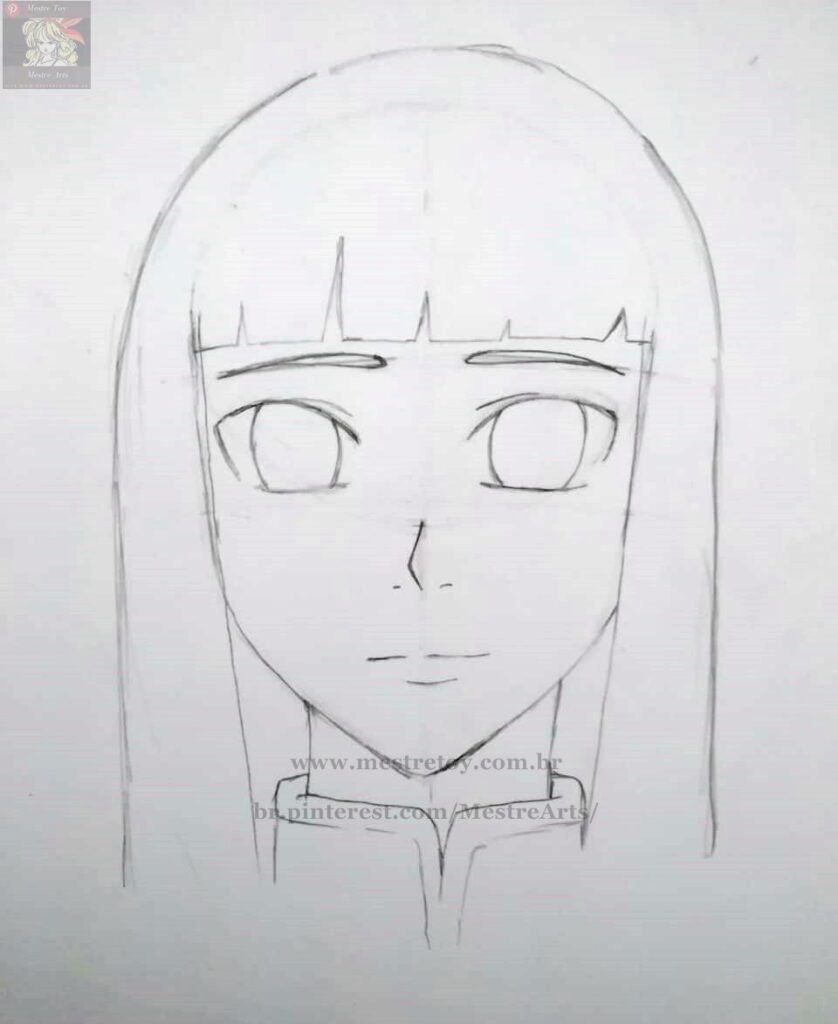 16 Desenhando Hinata
