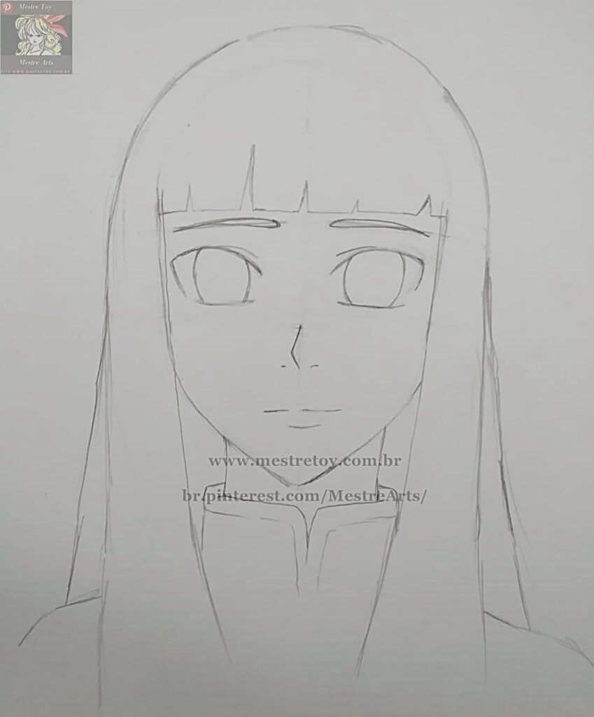 17 Desenhando Hinata