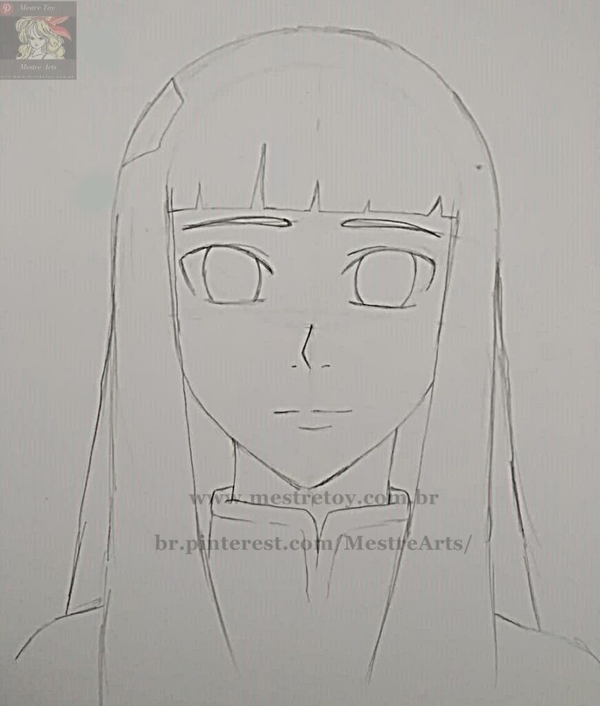 18 Desenhando Hinata