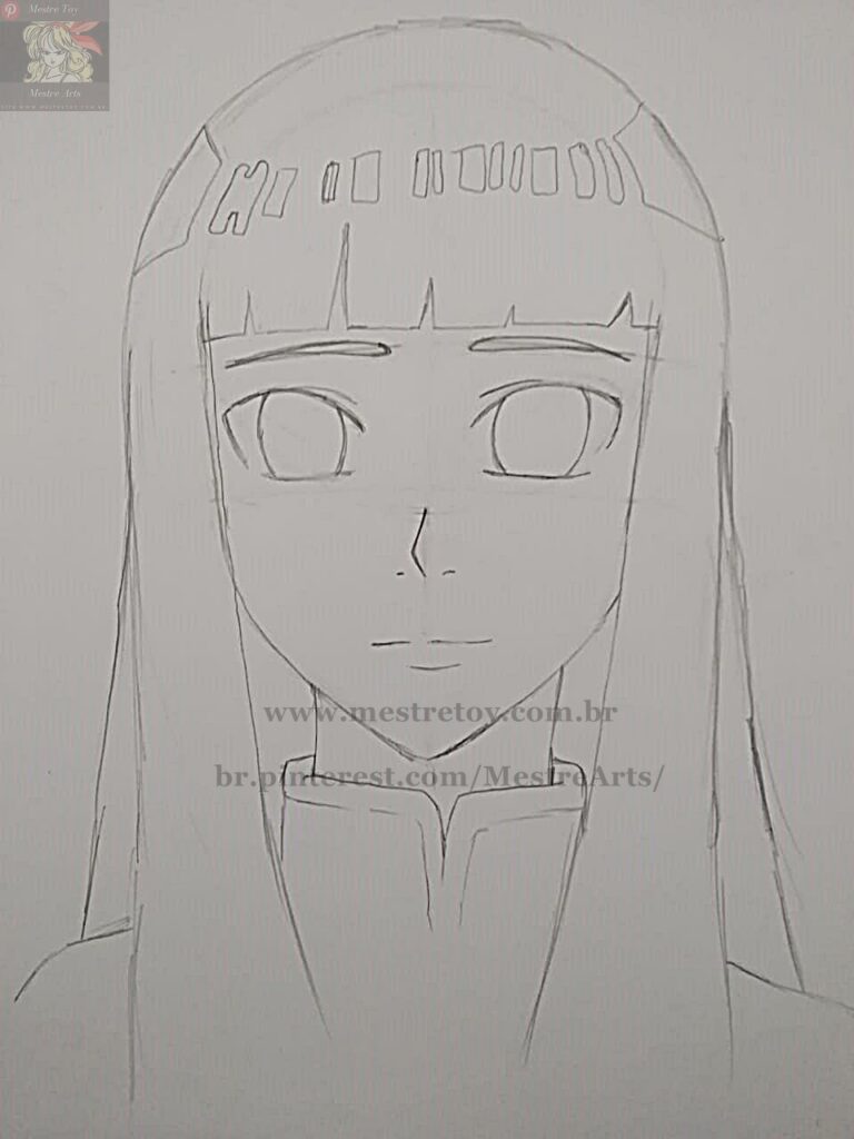 20 Desenhando Hinata
