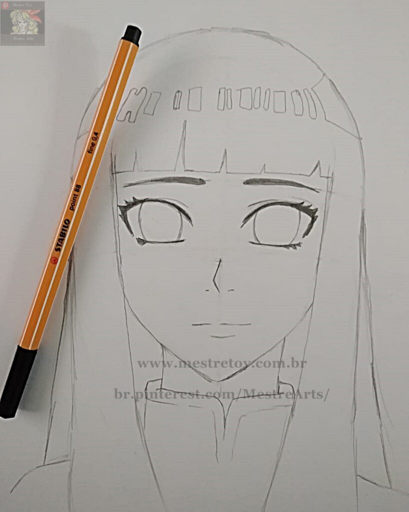 23 Desenhando Hinata