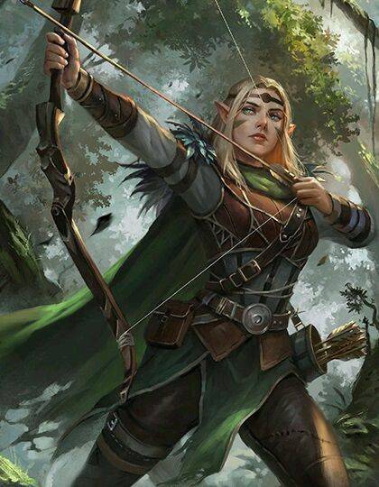 Elfa - Aelwyn Alorr - Arte Maerel Hibadita