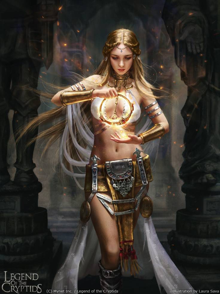 Arte: Laura Sava - Legend of The Cryptids