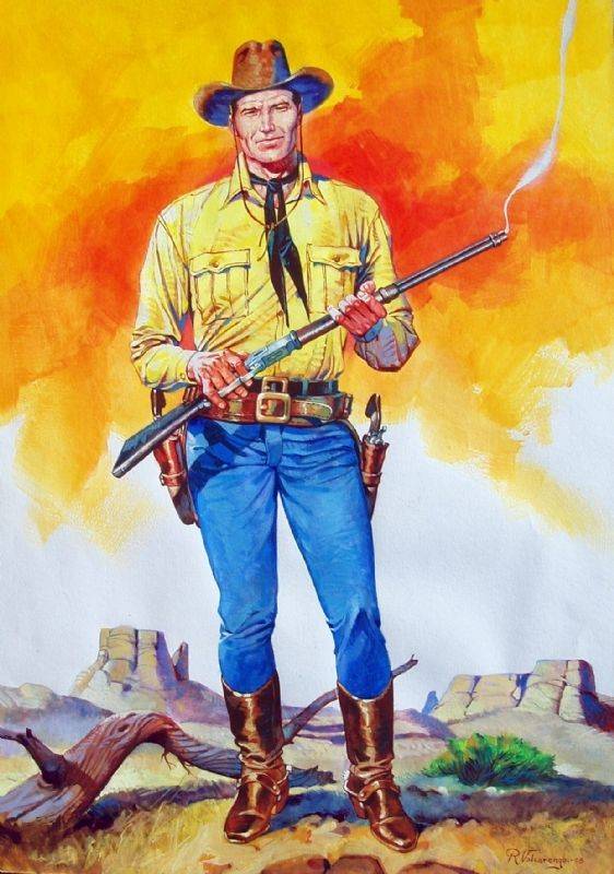 Tex Willer comic art