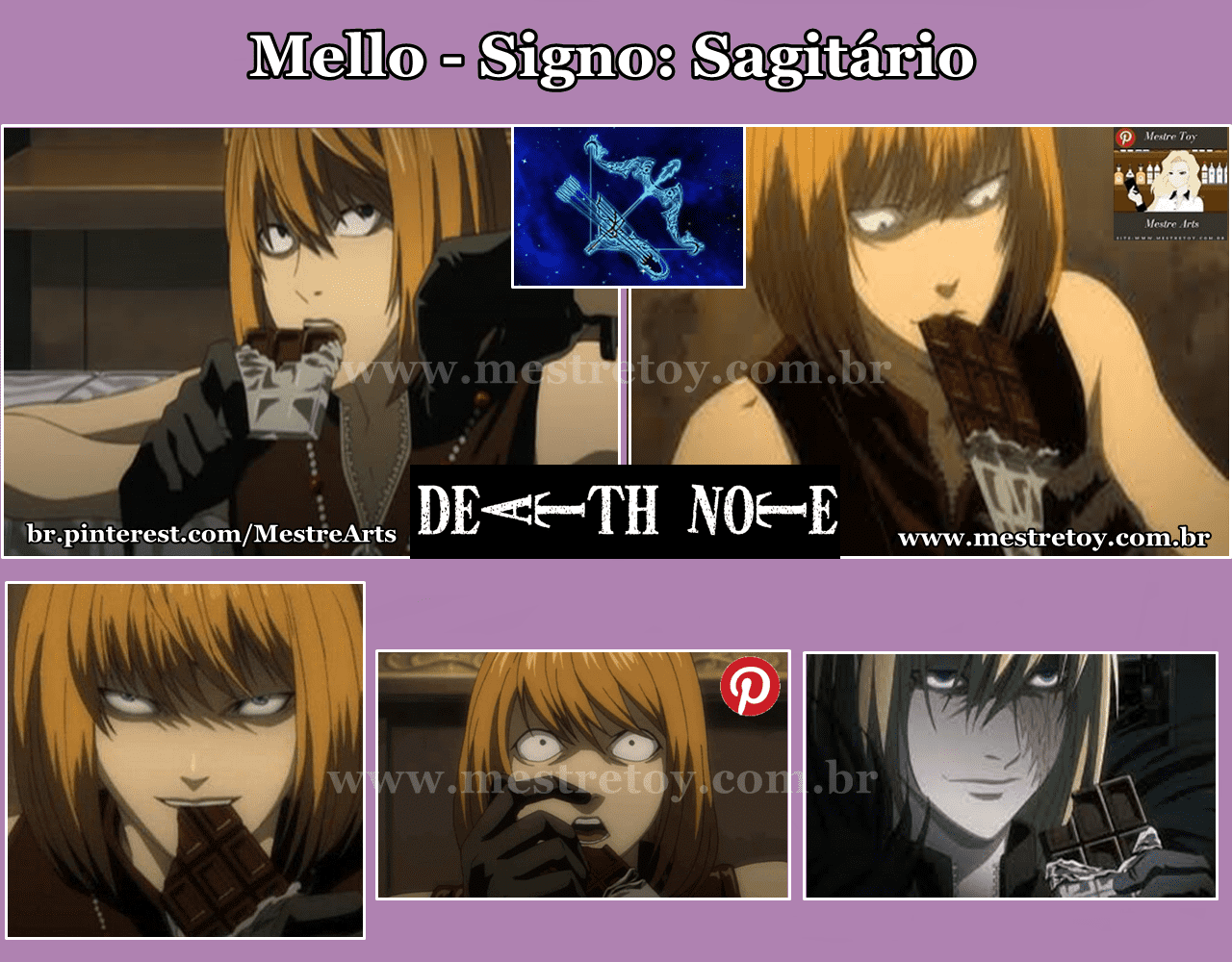 Death Note signo personagens