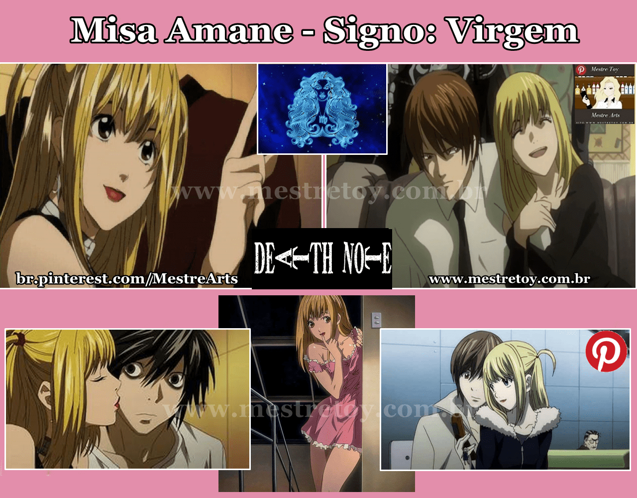 Death Note signo personagens