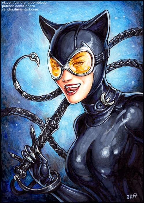 Mulher Gato - Fan Art- Candra