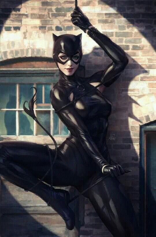 Mulher Gato Stanley Artgerm Lau