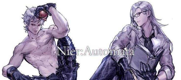 Nier Automata Adão e EVA