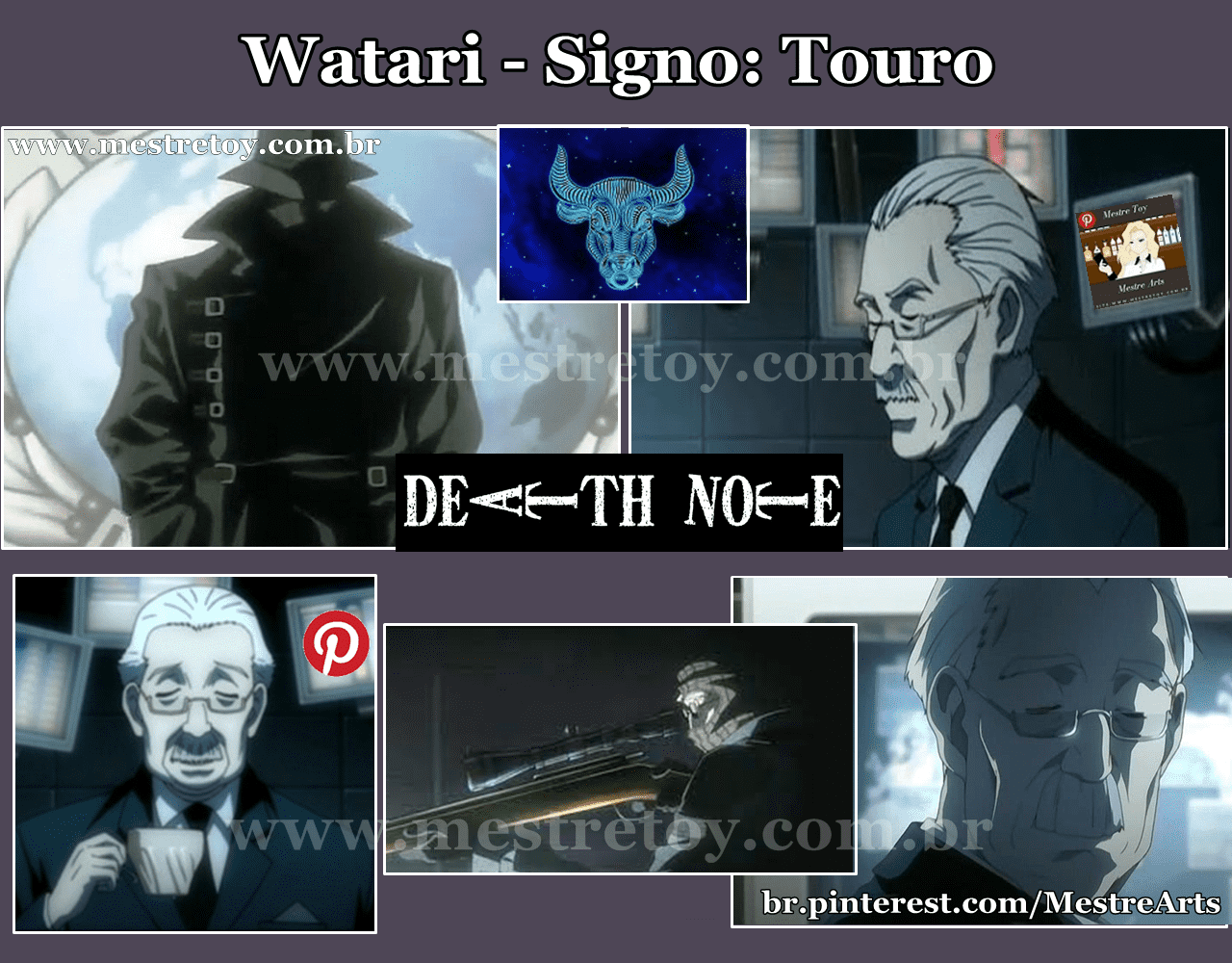Death Note signo personagens