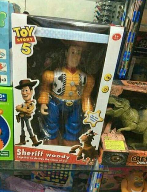 Bonecos Toy Store Bombado