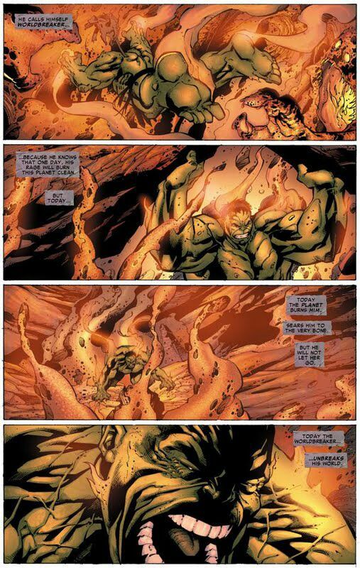 Hulk em Sakaar vs Red King