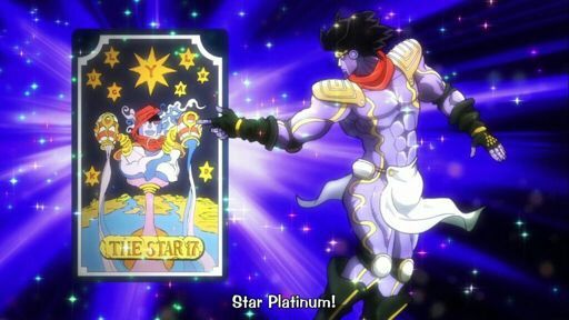 A Estrela Star Platinum - JoJos