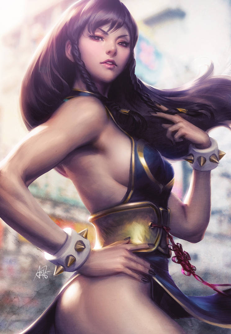 chunli - fonte Artgerm