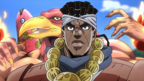 Arquétipos do mago, fogo e da águia - Avdol - Anime Jojos