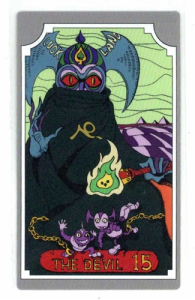 Cartas do Taro o Diabo Versão Jojos