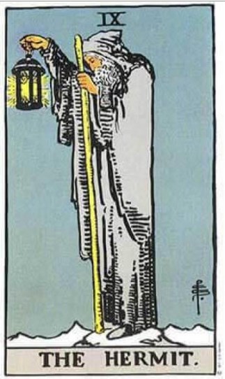 O Eremita - carta de Tarô