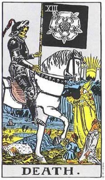 A Morte carta do tarot