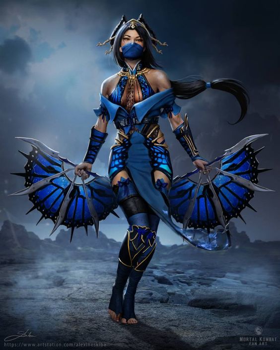 Kitana - Arte: Mentoskova