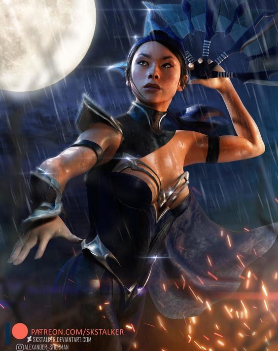 Kitana - Arte: Skstalker