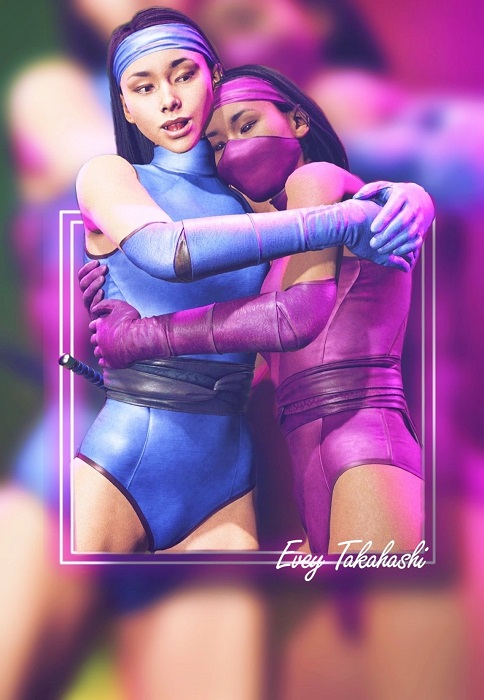Kitana e Mileena 01