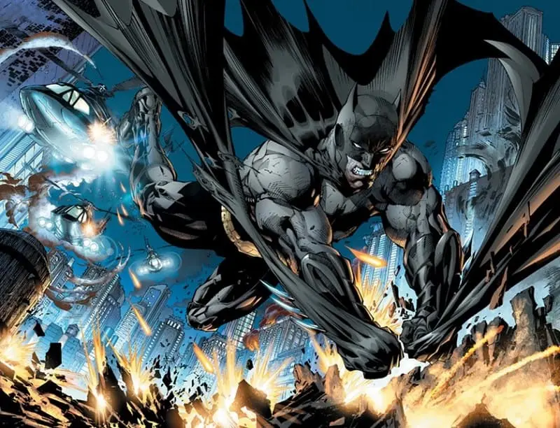Heróis - Batman e os Helicópteros