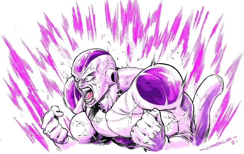Freeza - Arte: Iban Coello