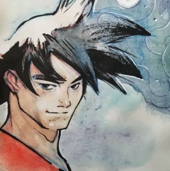 Goku - Autor: Olivier Coipel