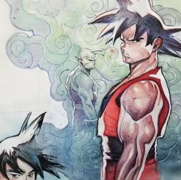 Goku - Autor: Olivier Coipel