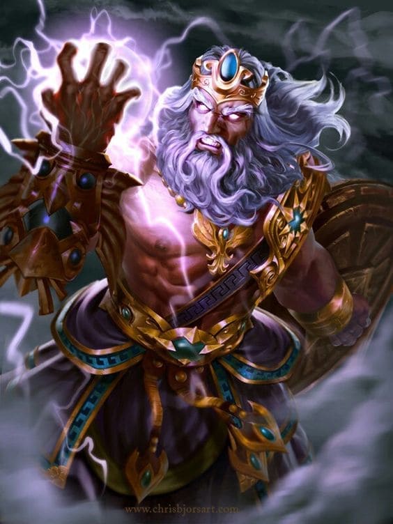 Zeus - Arte: Chris Bjors