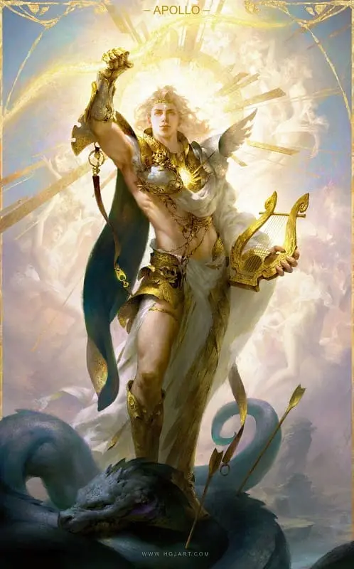 Apolo art by Guangjian Huang art