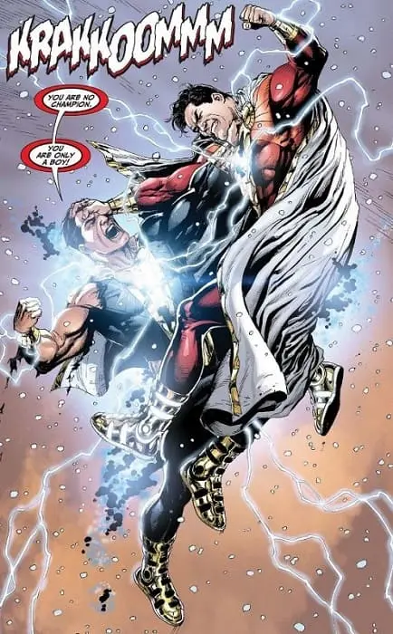Adão Negro VS Shazam HQ