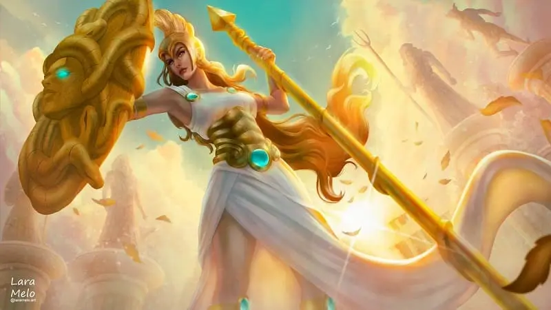 Minerva - Atena art - Fonte Lara Melo