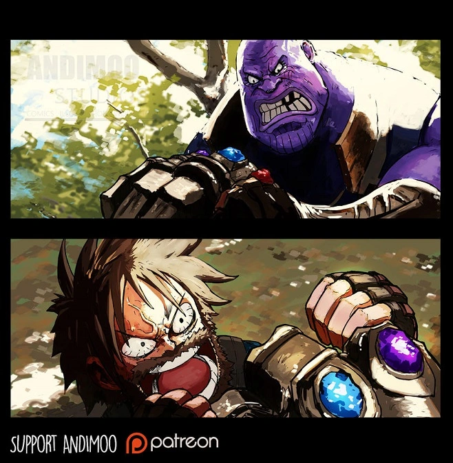 Marshall D Thanos VS Capitão Luffy