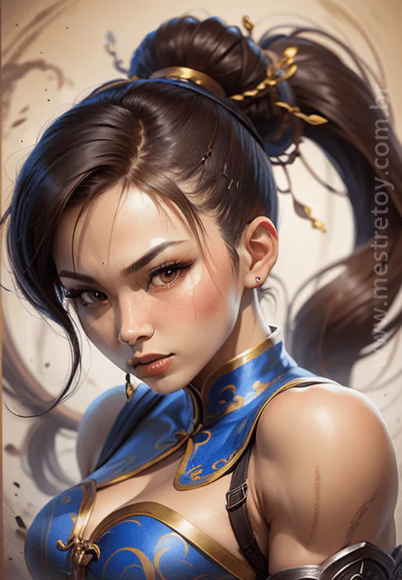 Hana Nakamura - Artes Realistas - Arte: Mestre Toy
