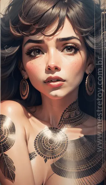 Seraphina da cidade Sol - Artes Realistas - Arte: Mestre Toy
