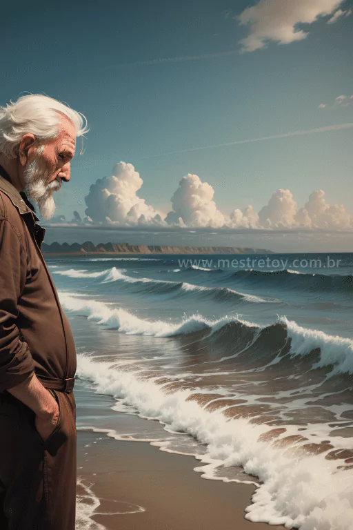 Grok o velho sábio - Artes Realistas - Arte: Mestre Toy