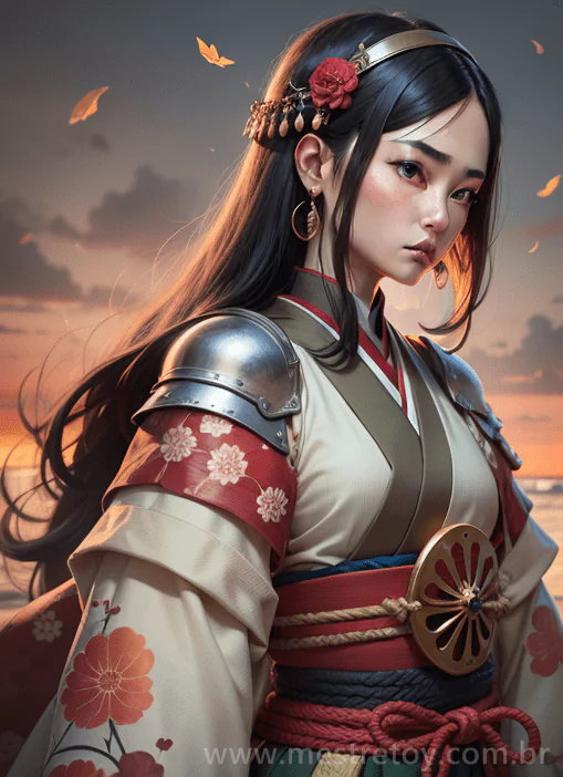 Michiko Tsukino - Kitsune - Artes Realistas - Arte: Mestre Toy
