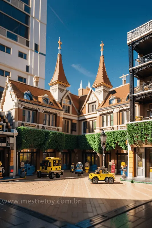 Cidade de Lego - Fonte: Mestre Toy