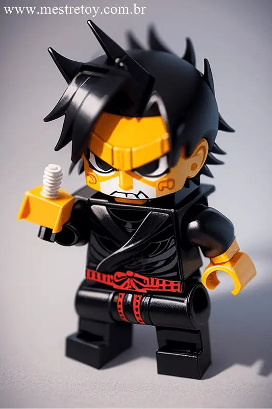 Lego personagem invocado de anime - Fonte: Mestre Toy