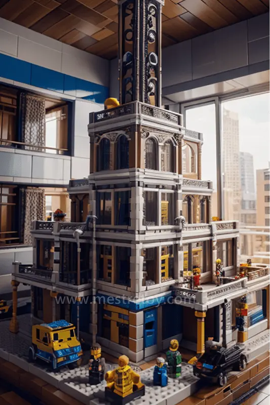 Prédio de Lego - Fonte: Mestre Toy